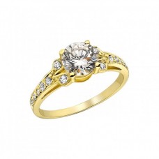 Δαχτυλίδι Χρυσό 14K (RI400 - RY106)